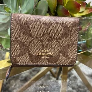 COACH small trifold wallet